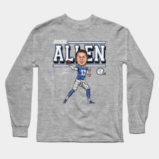 Josh Allen Buffalo Cartoon Long Sleeve T-Shirt